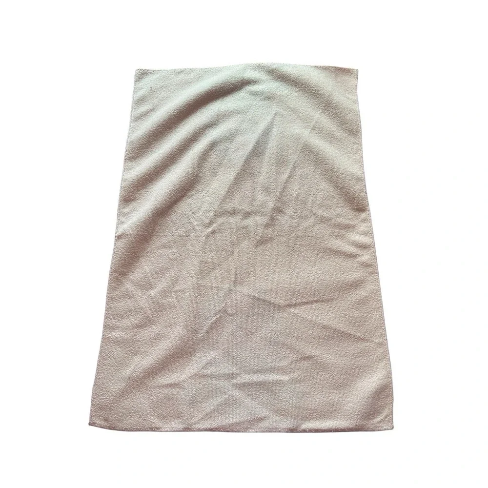 NEW kitchen hand‎ towel microfiber 15x23 inches SUGAR SKULL orange